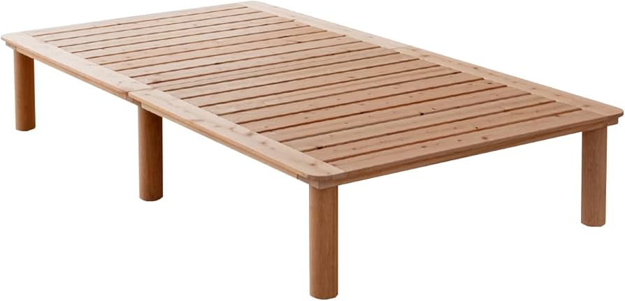 Amazon｜こうひん 日本製 ひのきすのこベッド『マレ』シングルサイズ